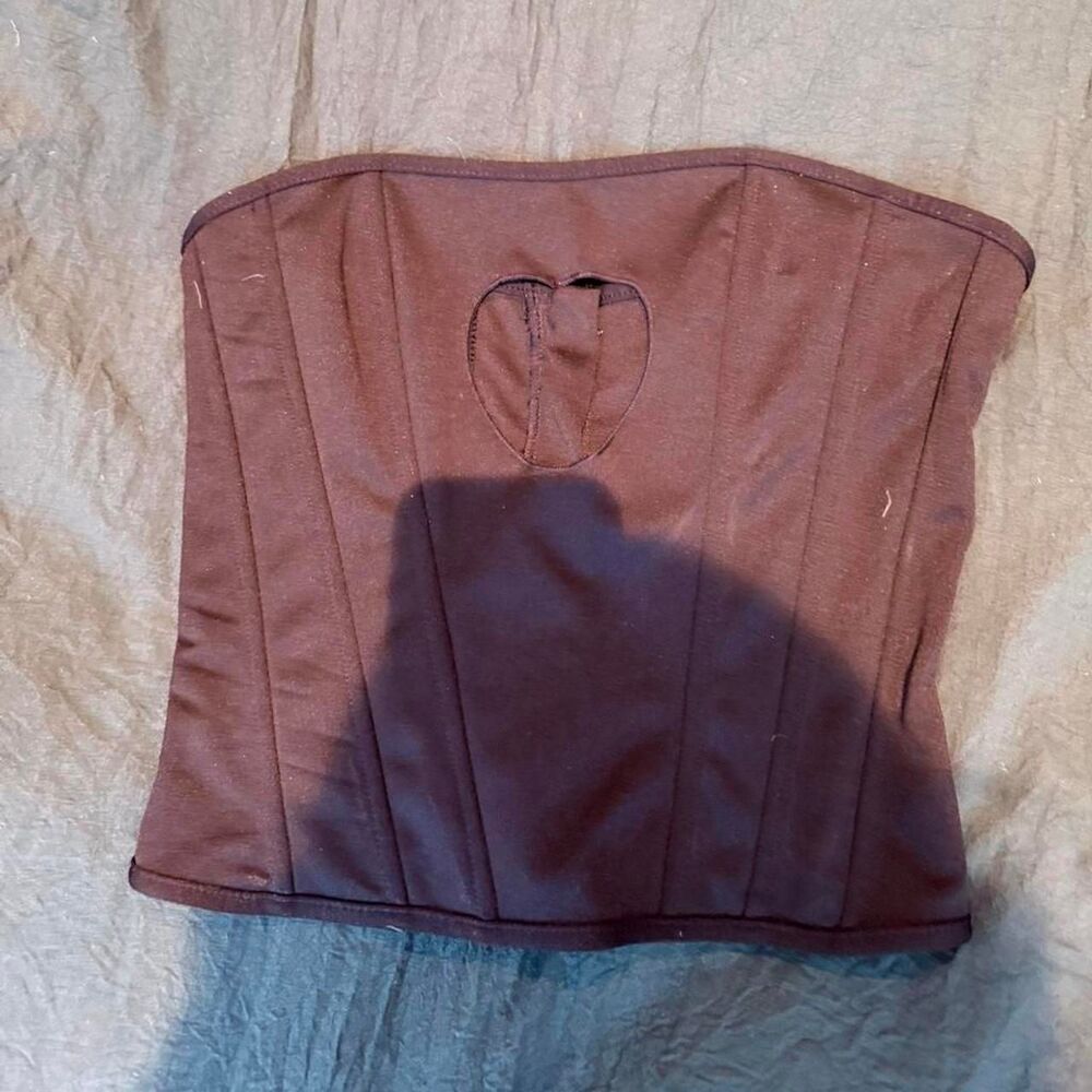 Unbranded Women's Brown and Purple Corset
